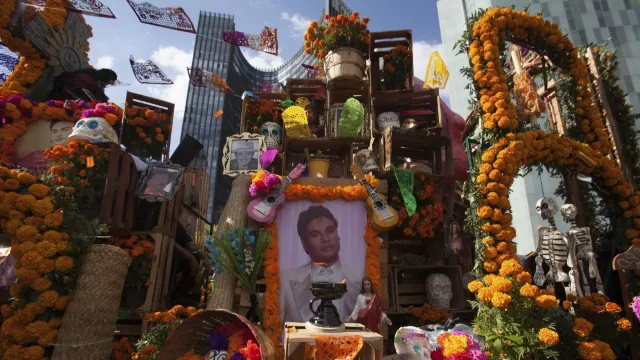 Día de Muertos en Zamora, Michoacán.