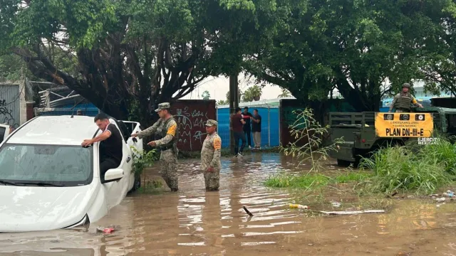 Afectaciones por lluvias. 