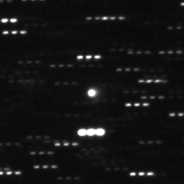 Cometa 3I/ATLAS, al ser descubierto por el sistema ATLAS en Chile