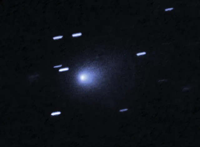 Cometa 3I/ATLAS fotografiado por el telescopio Hubble