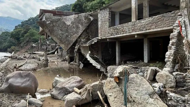 El agua del río avanzó hasta 7 kilómetros dentro del municipio. Foto: N+