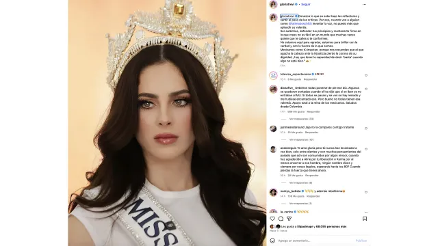 Gloria Trevi reacciona a escándalo entre Fátima Bosch y Nawat Itsaragrisil