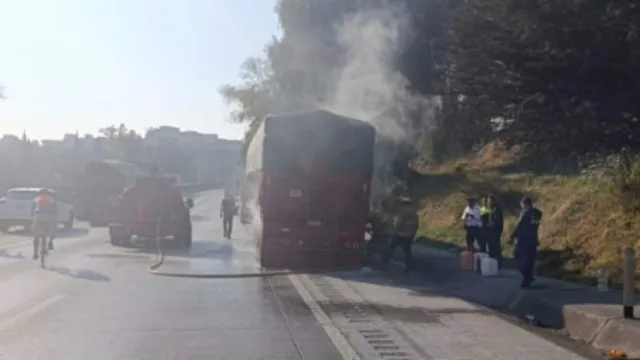 Accidente en Estado de México. Foto: Guardia Nacional