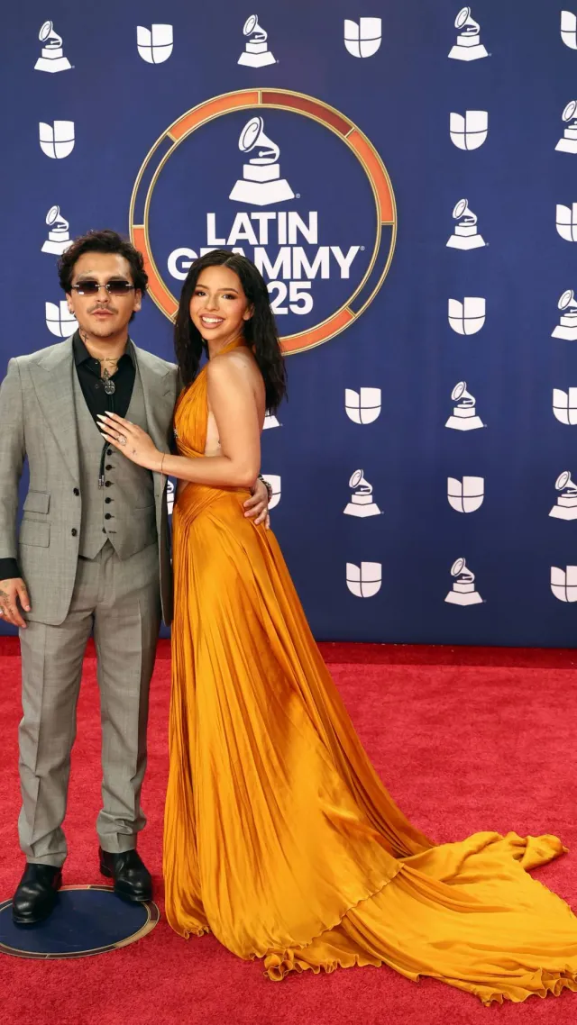Christian Nodal Angela Aguilar Latin Grammy