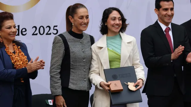 Araceli Ornelas Caballero ganadora en categoría juez/árbitro. Foto: N+