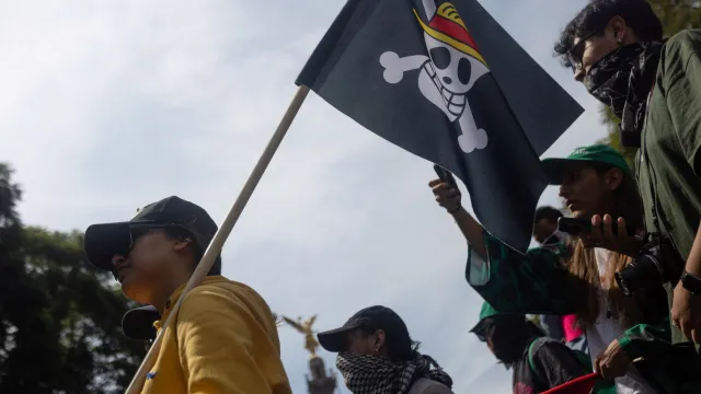 Marcha de la Generación Z. Foto: Reuters