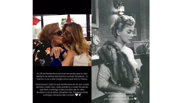 Michelle Salas comparte mensaje para Silvia Pinal