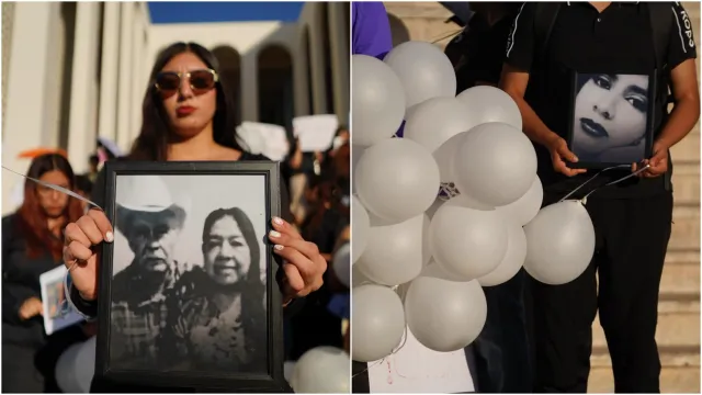 Protestas hoy en Hermosillo por incendio en tienda. Foto: N+