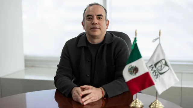 Eduardo Alcaraz, titular de la Unidad de Incorporación del IMSS.
