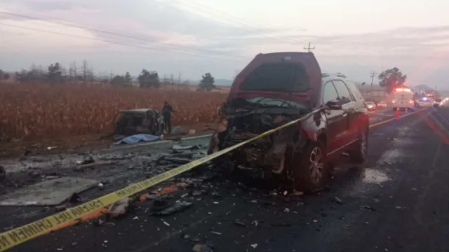 Accidente en Tlaxcala. Guardia Nacional