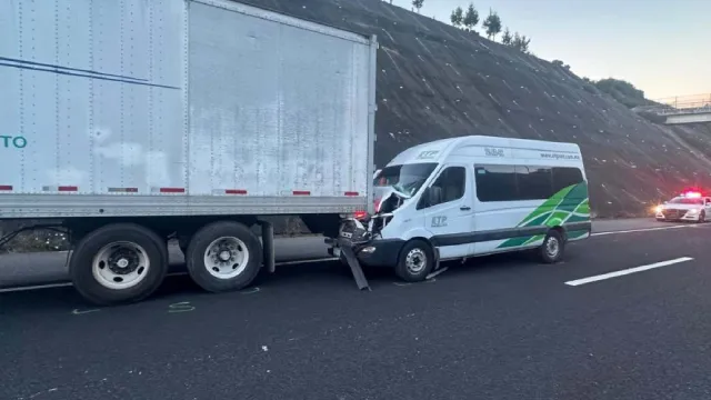 Accidente en Veracruz. Foto: Guardia Nacional 