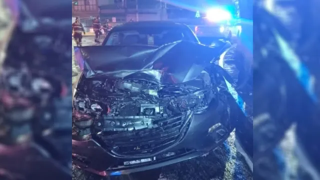 Accidente en la Álvaro Obregón. Foto: Bomberos CDMX