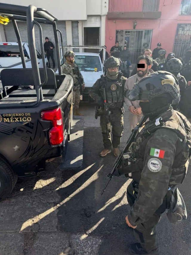 Momento en que fue detenido el ‘Limones'