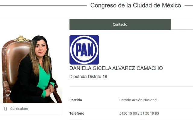 Diputada Daniela Álvarez. Foto: Congreso CDMX