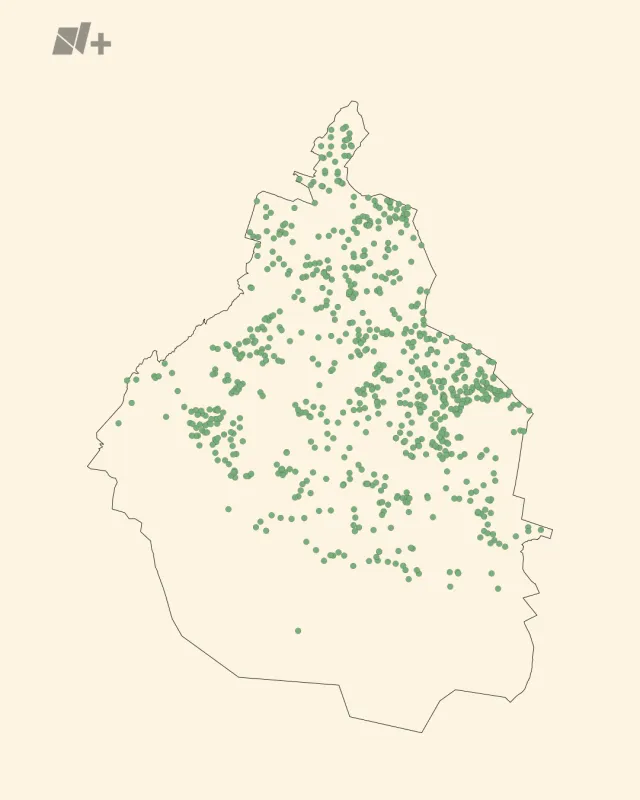 en México hay 12,373 tienditas o misceláneas con el nombre de Guadalupe o similares. Fuente: N+
