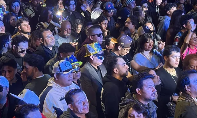 Ambiente en concierto de música electrónica para despedir 2025 en CDMX. Foto: N+