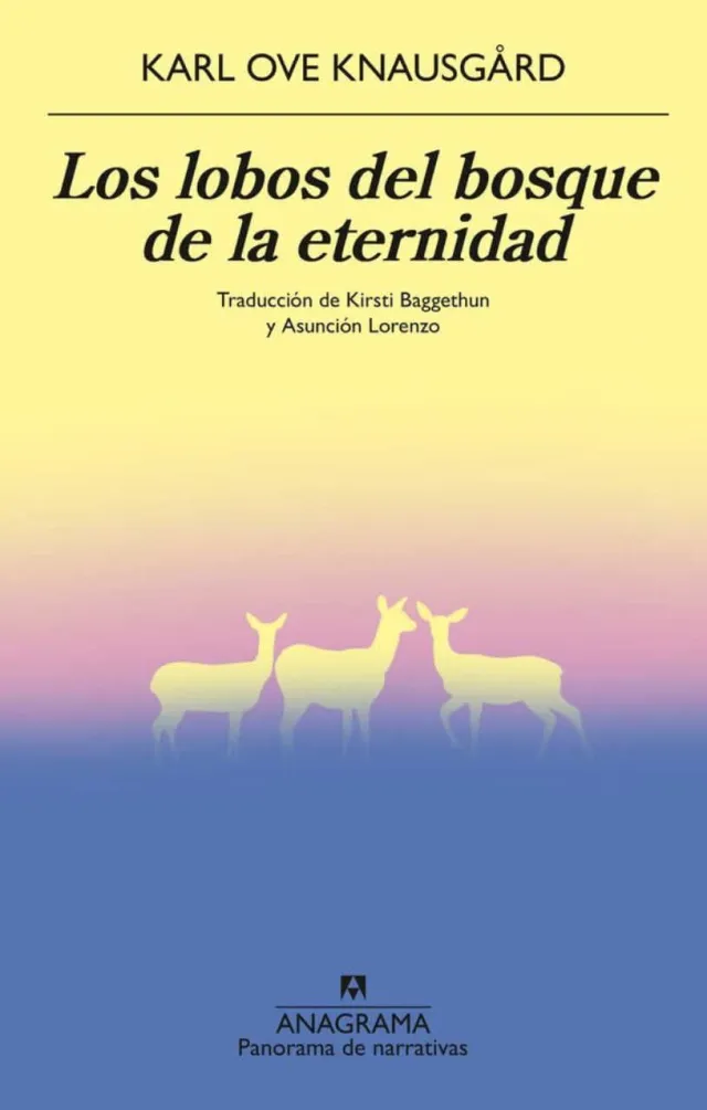 Portada de Los lobos del bosque de la eternidad de Karl Ove Knausgard