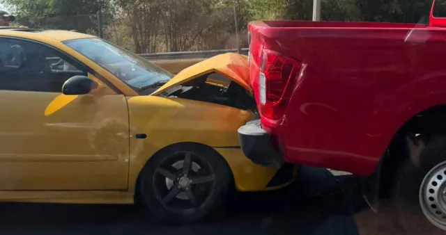 Choque en autopista Cuernavaca-Acapulco. Foto: N+