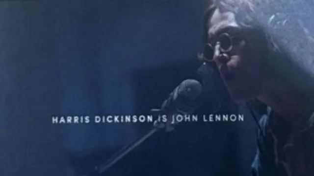 harris dickinson john lennon the beatles
