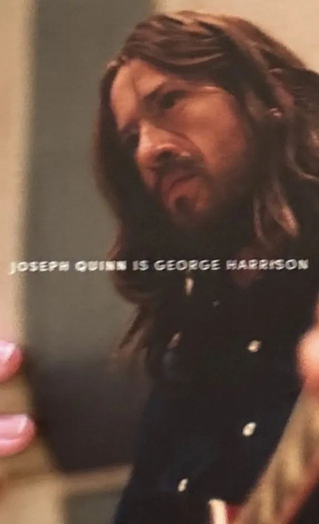 Joseph Quinn George Harrison The Beatles