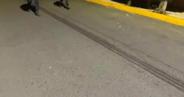 Las manchas de sangre de Roberto. Foto: N+