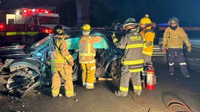 Confirman muerte de un hombre tras accidente en la México-Puebla. Foto: X @ciudadano_pue