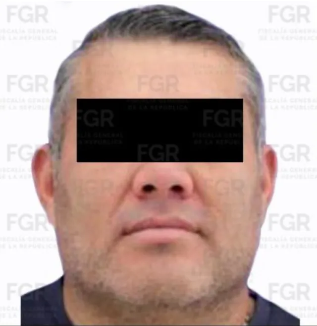 Luis Ignacio “N”, de 46 años, alias “Cárdenas”, ligado con el “El Mencho”, en los estados de Nayarit y Jalisco. Foto: FGR