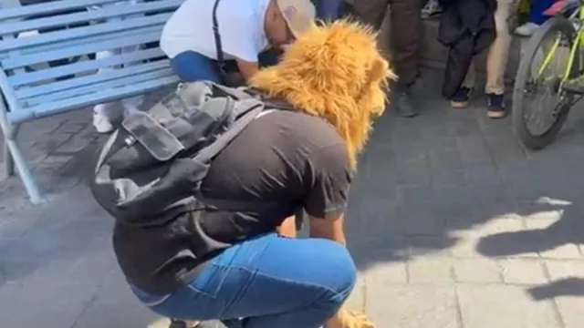 La cita fue a las 10:00 de la mañana en el Arco de La Calzada. Foto N+