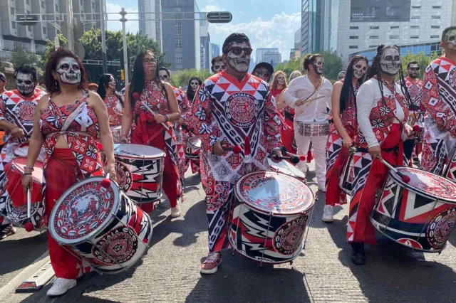 Catrinas Mundialistas CDMX. Foto: N+