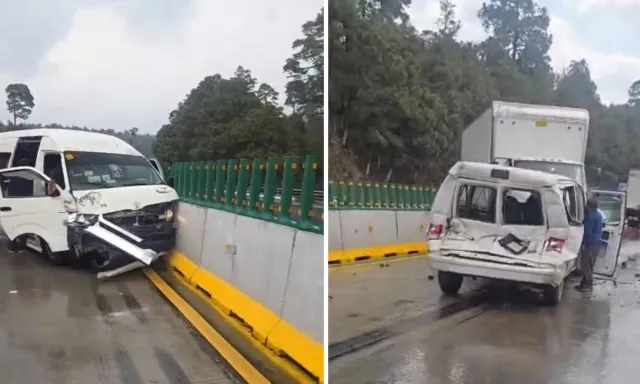 Lluvia se regista en la zona del accidente. Foto: N+