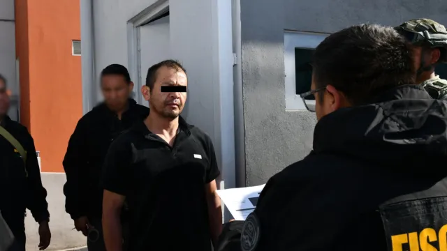 El “Comandante Galindo” es acusado de secuestrar a una persona para traficar drogas a Tijuana y Baja California. Foto: Fiscalía del Edomex