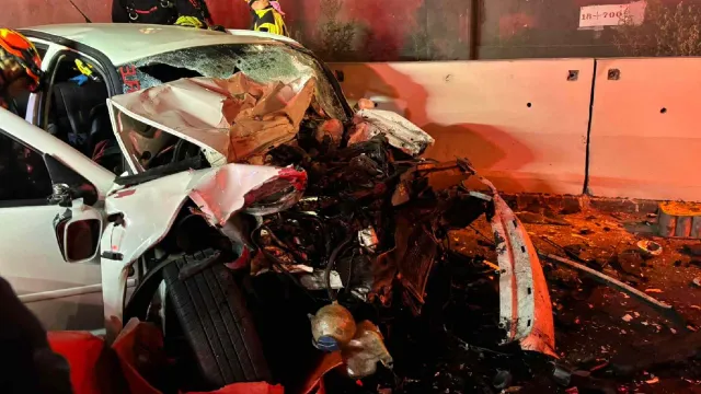 Choque en CDMX. Foto: @Gposiadeoficial