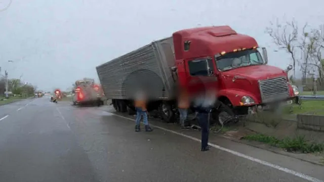 Accidente. Foto: Guardia Nacional 