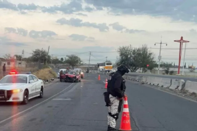 Accidente en Sinaloa. Foto: Guardia Nacional