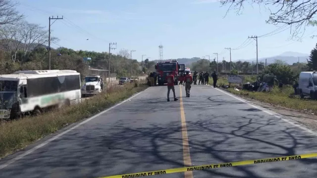 Carretera en Nayarit. Foto: Guardia Nacional