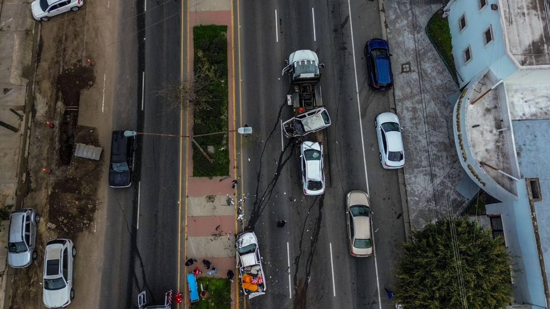 Tres Lesionados Deja Fuerte Accidente en Bulevar Fundadores | N+