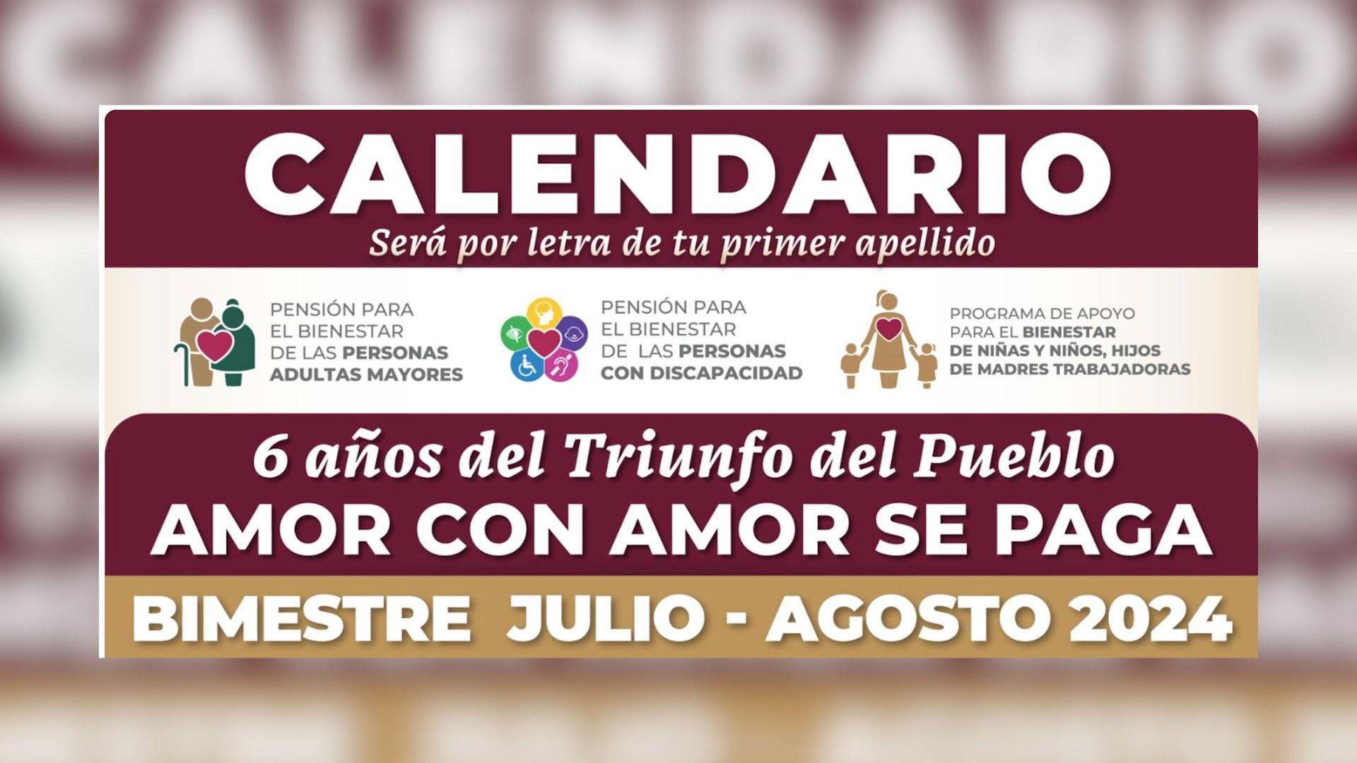 ¿Cuándo me Depositan la Pensión del Bienestar Bimestre Julio - Agosto ...