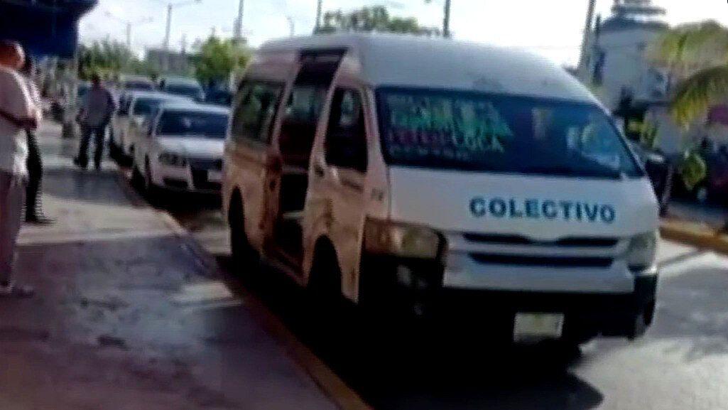 Choque Entre Taxi y Combi Deja un Lesionado en Playa del Carmen ...