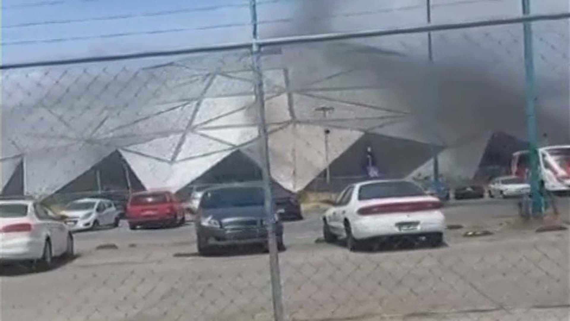 Michoacán Icendio Domo del Auditorio Bicentenario en Morelia N+