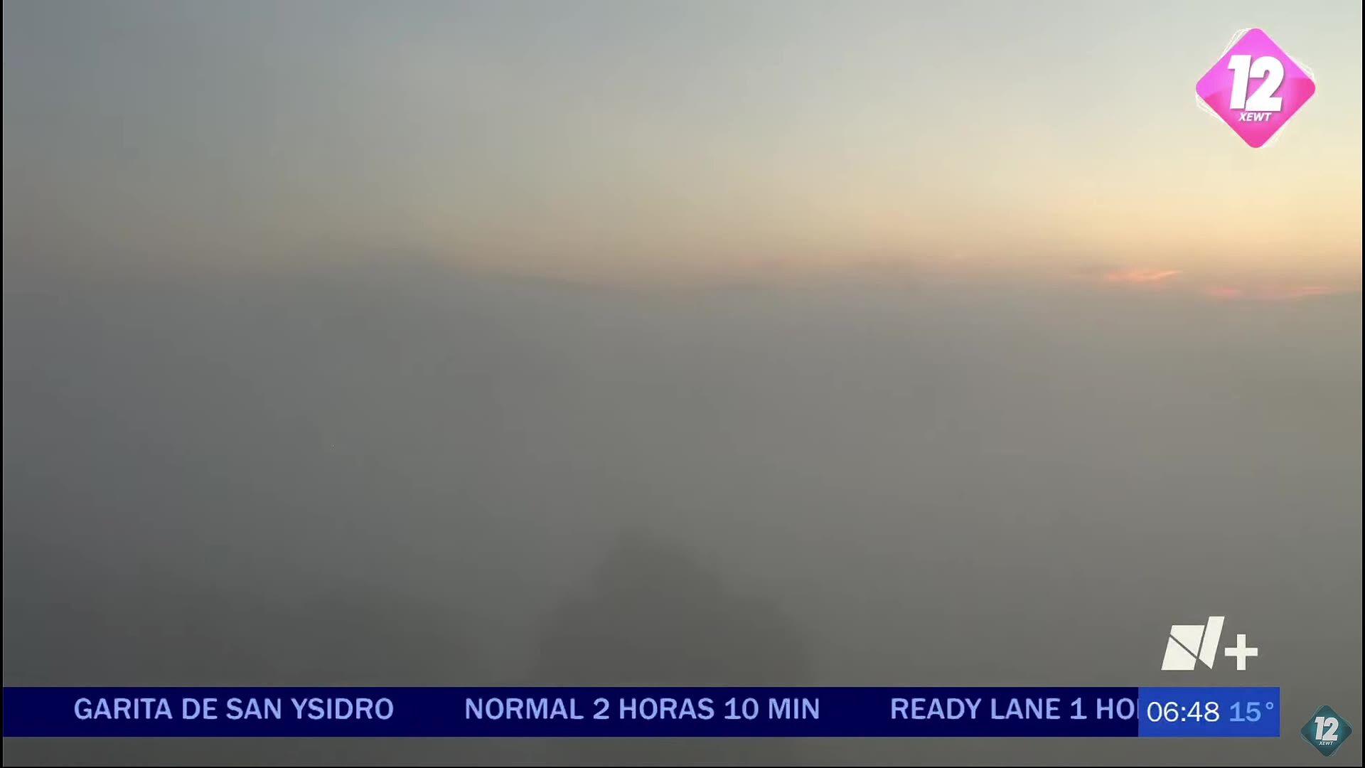 Clima en Tijuana Maneja con Cuidado, Amanece con Mucha Neblina N+