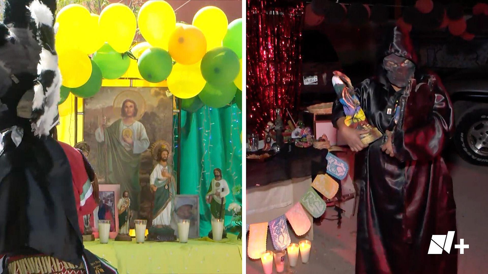 San Judas Tadeo La Santa Muerte Hologram Diamond Decal ... - EBay - Foto 5