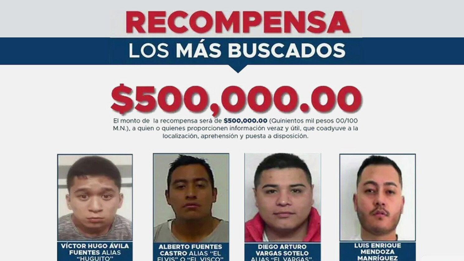 Ofrecen Hasta 2 MDP por ‘El Huguito’, ‘El Elvis' y otros Miembros de La Unión