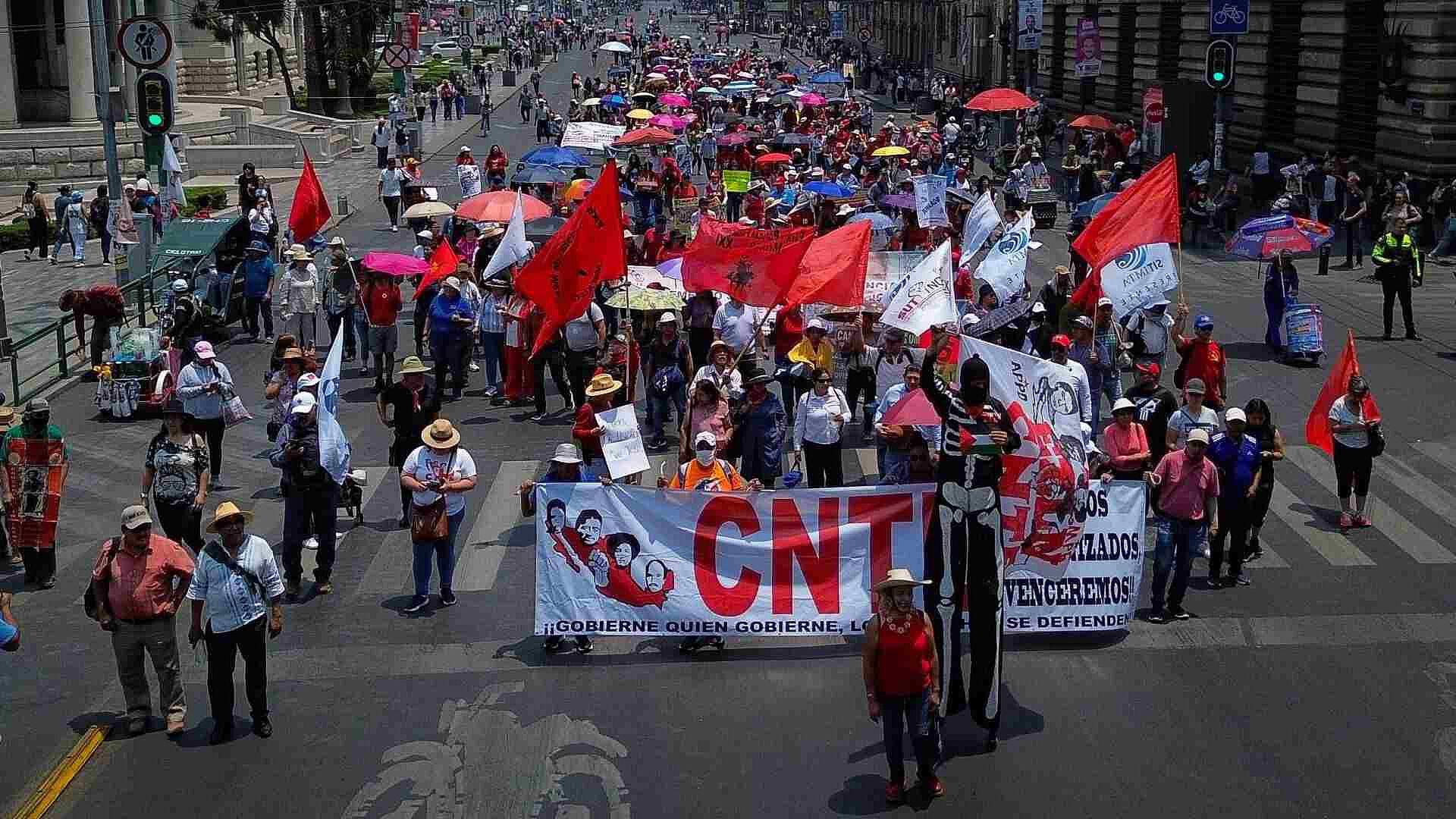Día del Maestro 2024: Así Fue la Marcha de la CNTE en CDMX | N+