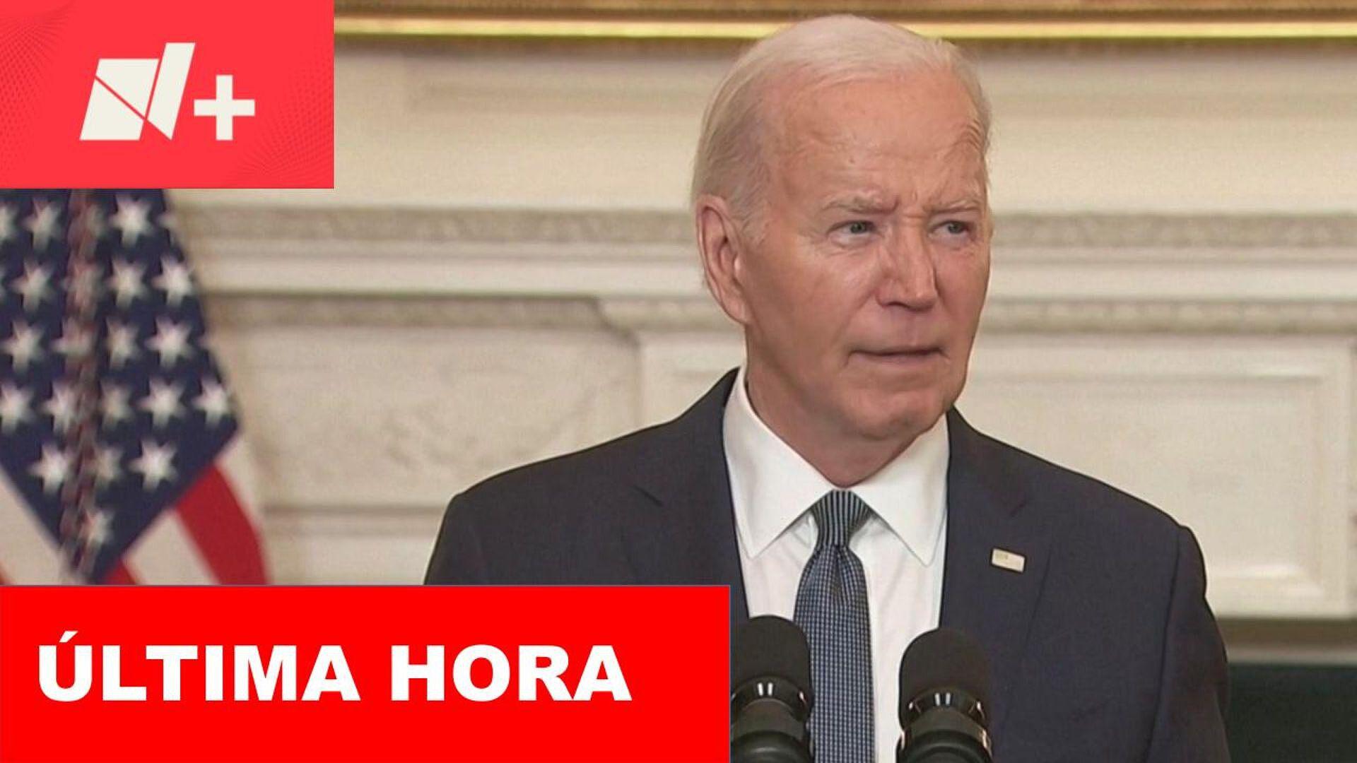 Última Hora Biden Anuncia Propuesta De Israel Sobre Cese Al Fuego Y