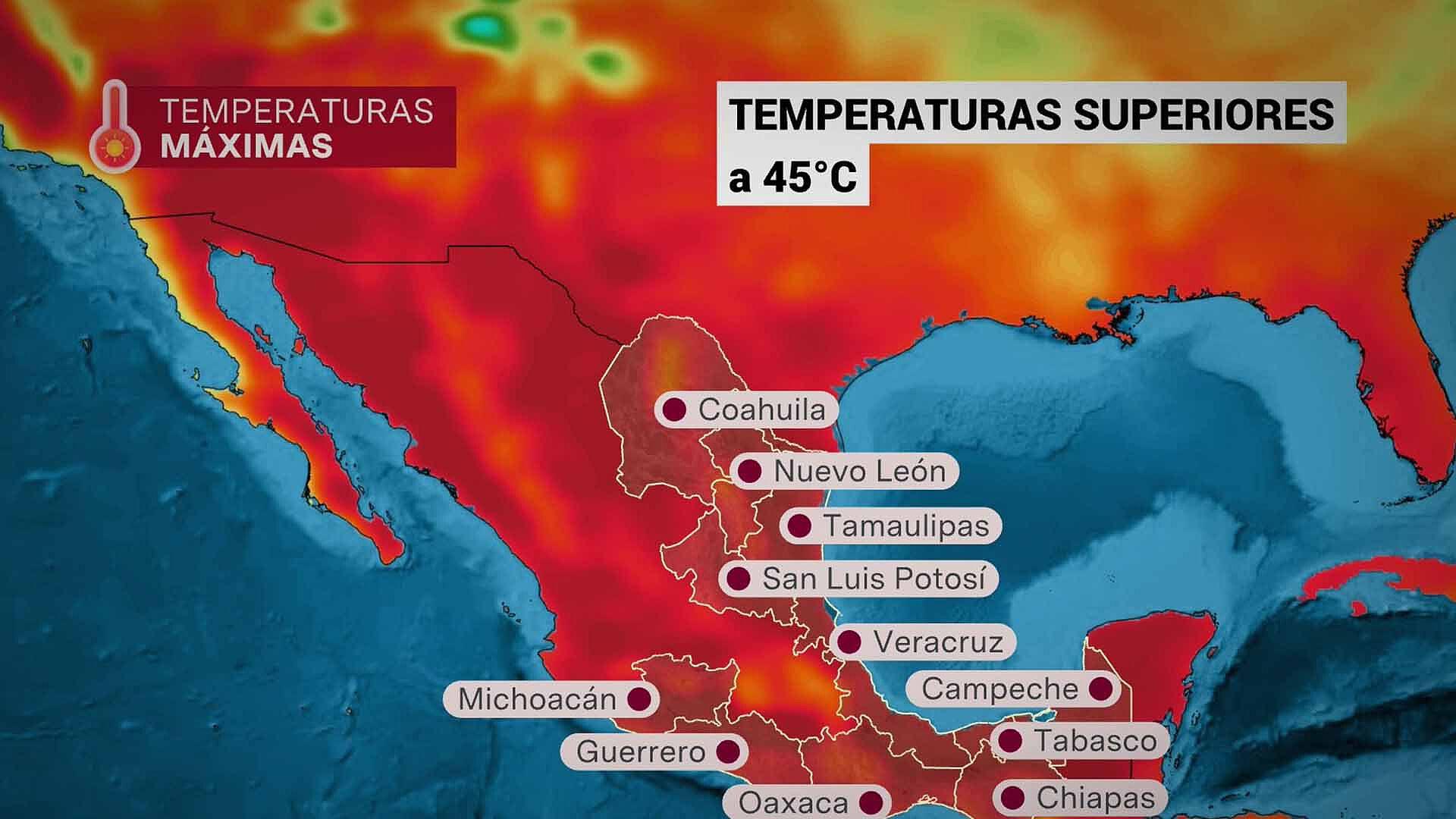 Se Mantiene La Tercera Ola De Calor En México N 1904