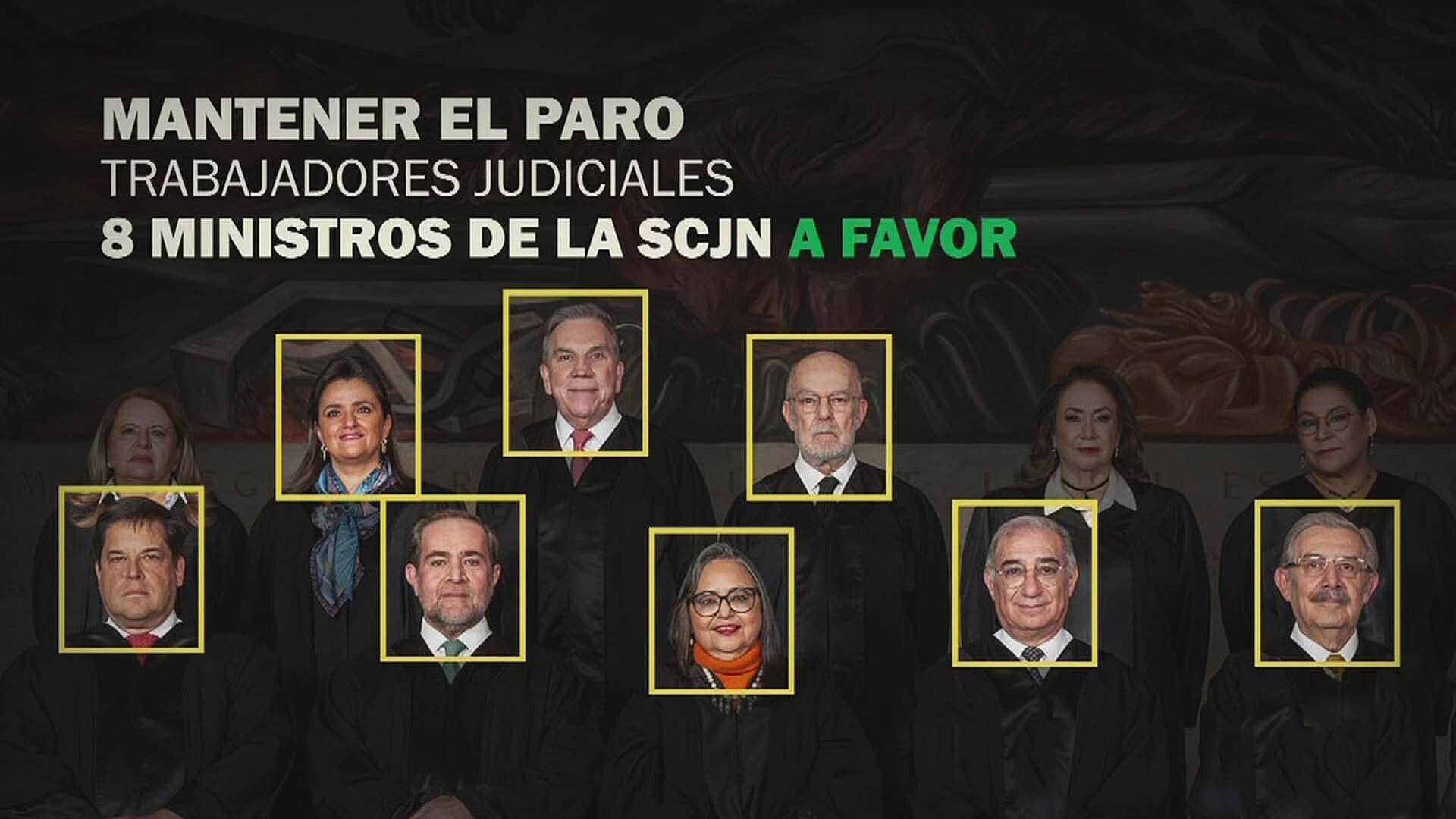 Se Cumple Casi Una Semana de Paro de Labores en SCJN | Reforma Judicial ...