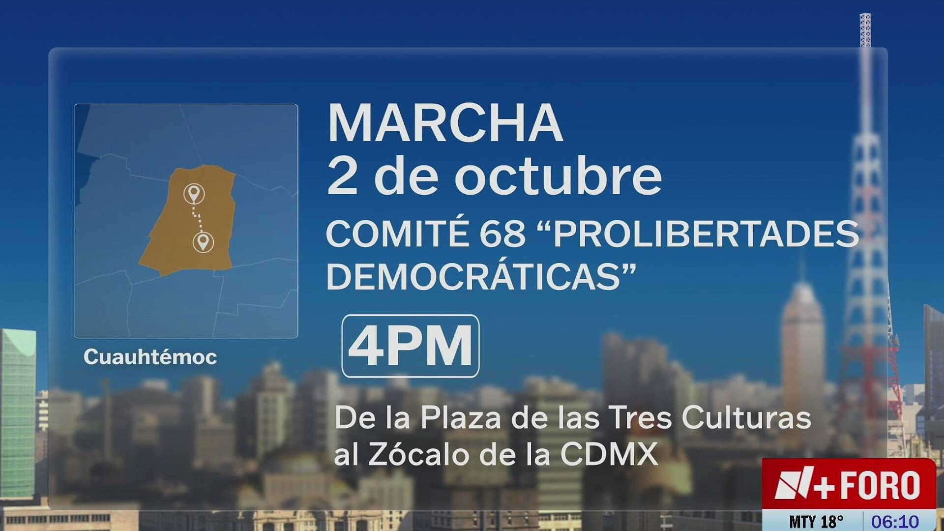 Marchas y Bloqueos Hoy Miércoles 2 de Octubre de 2024