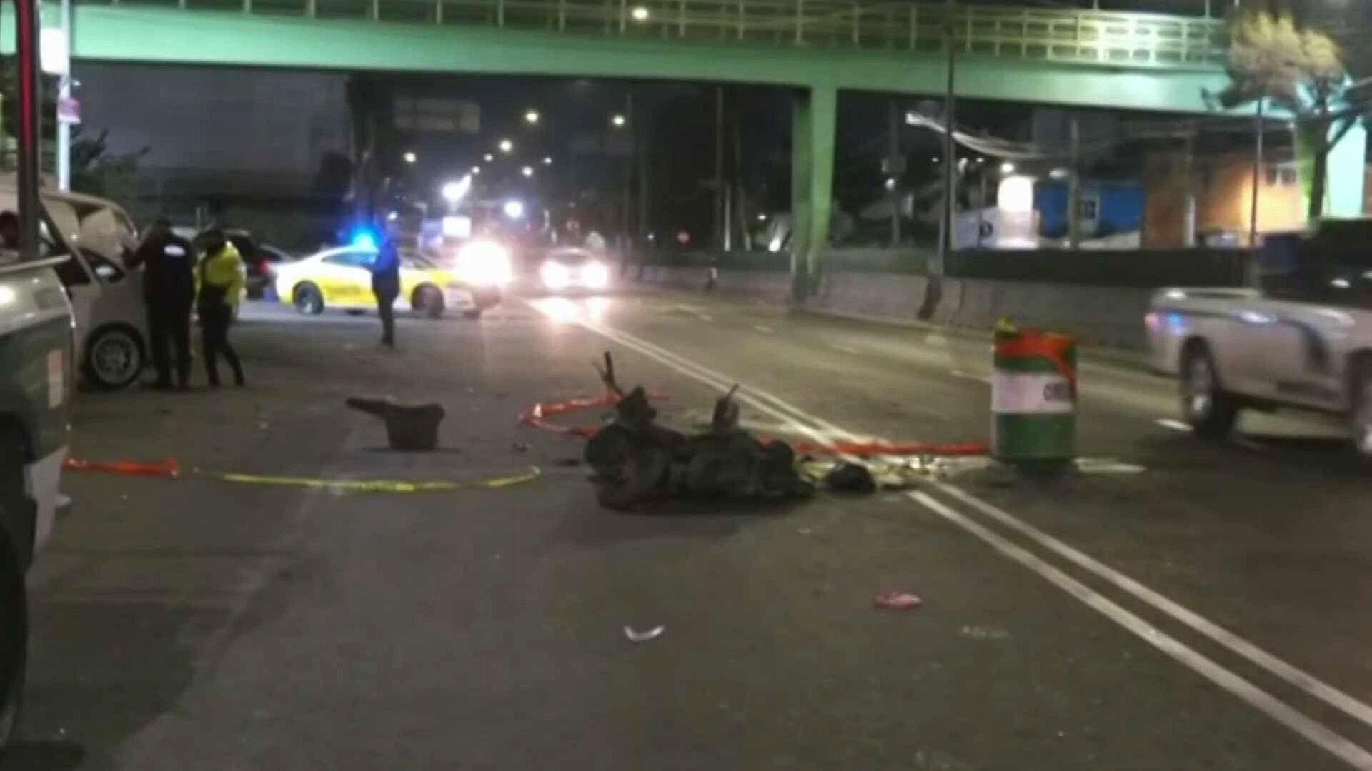 Muere Motociclista Embestido Por Autom Vil En Iztapalapa Cdmx N