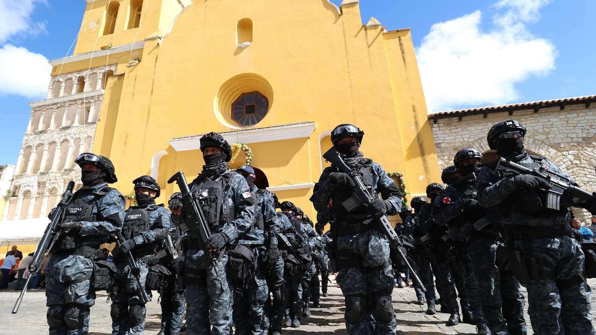 Chiapas Pone en Operación Agrupación Policial Fuerza de Reacción ...