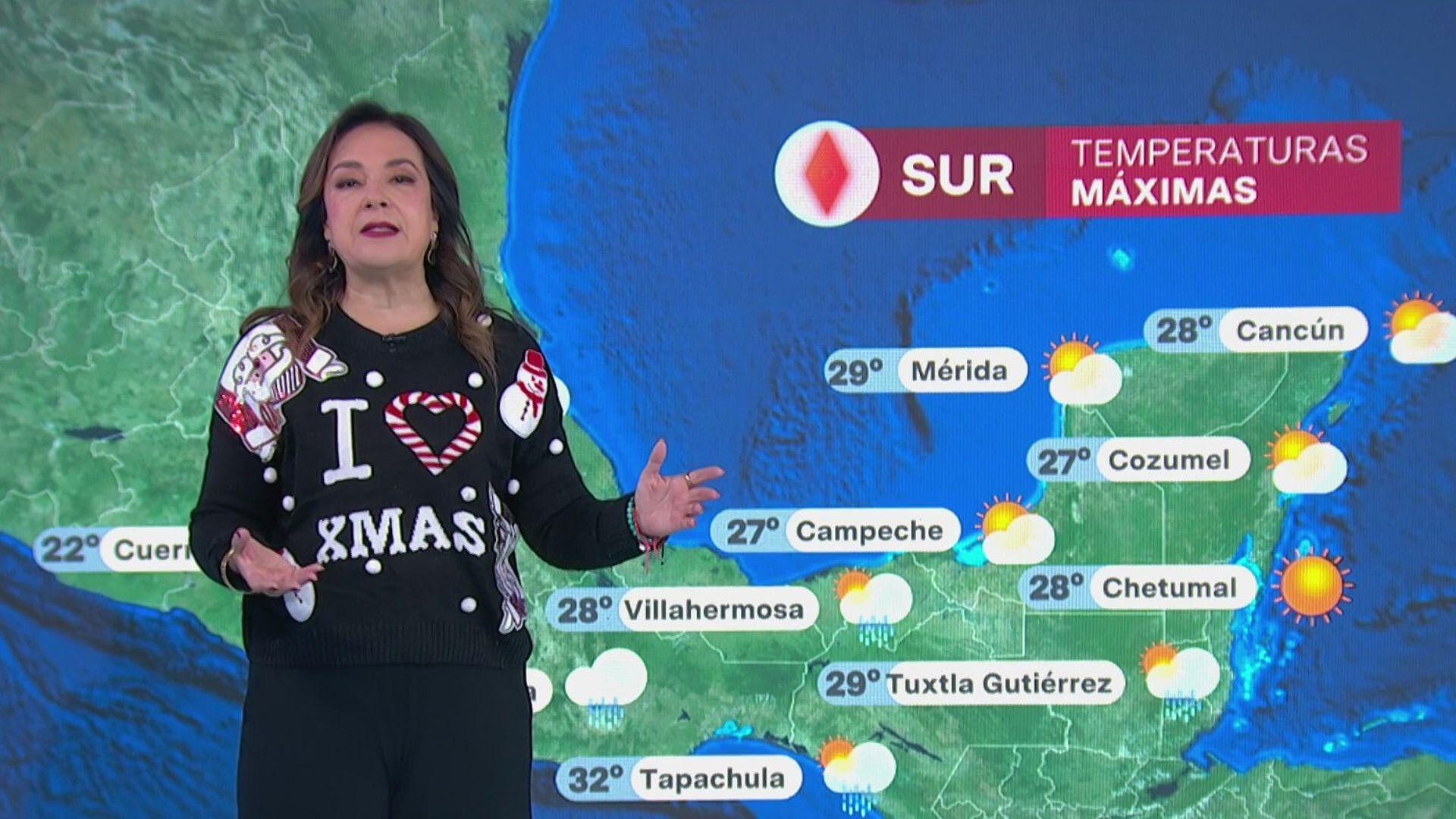 Clima Hoy En M Xico Del De Diciembre De Con Raquel M Ndez M S Lluvias Y Nubosidad N